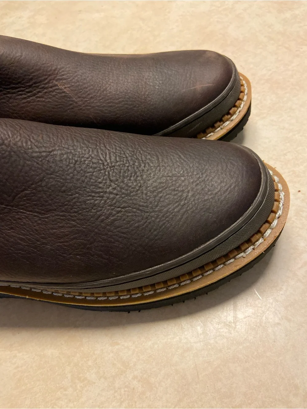 Georgia Boot Shoes Mens Size 10W Wide Georgia Giant Romeo Work Leather Brown Exc